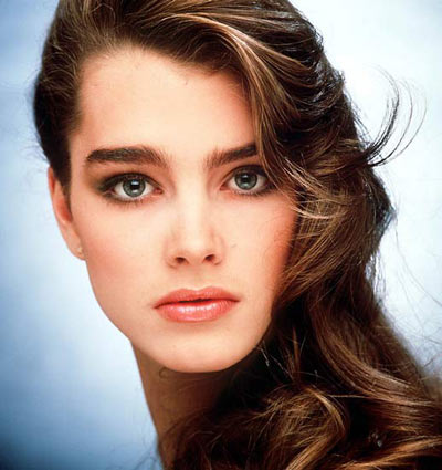 Take Brooke Shields for instance, she naturally has thick brows.